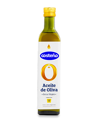 Aceite de oliva extra virgen costeño 500ml